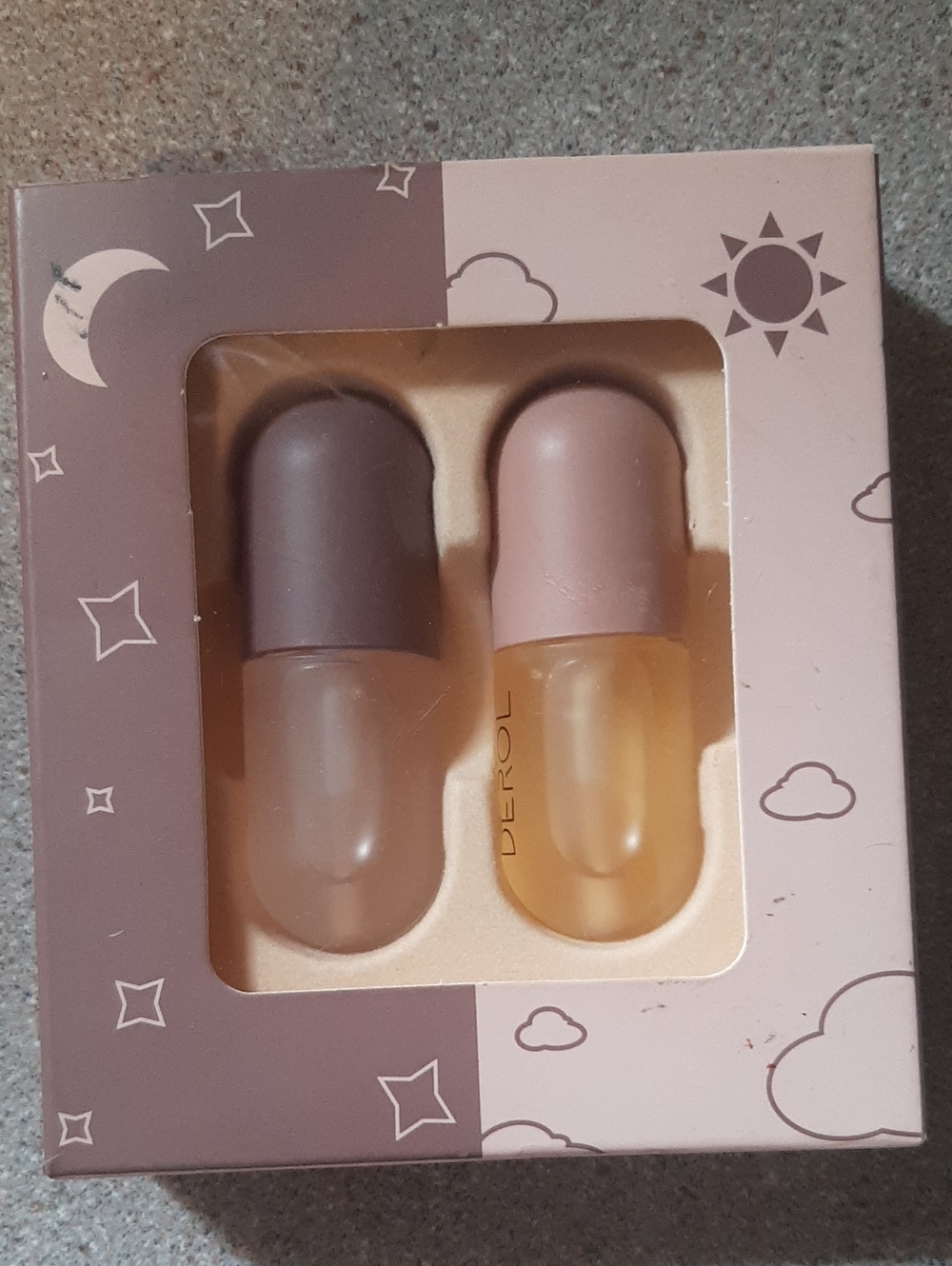 DEROL Lip Enrichment Duo New in Box